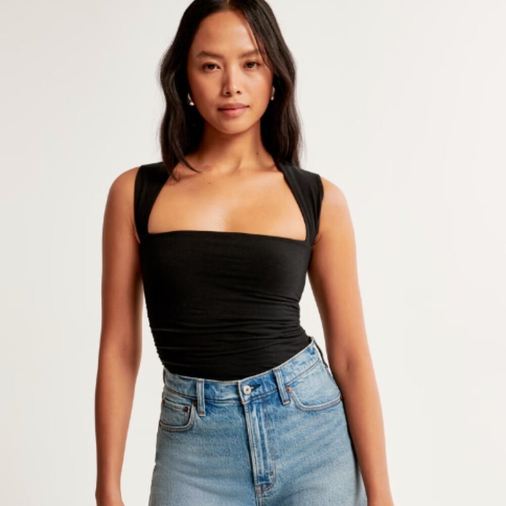 Abercrombie A&F Ava Top (black)